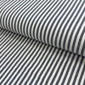 Dvojitá gázovina/mušelín YARN DYED Summer stripe navy
