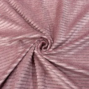 Zamat VELVET LUREX Stripe pink