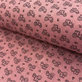 Menčester STRETCH Tractors old pink