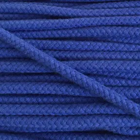 Bavlnená šnúra 8 mm cobalt