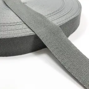 Popruh bavlna 4 cm light grey
