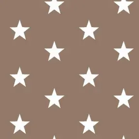 Bavlnená látka Stars taupe