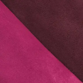 Umelá koža semiš ALASKA fuchsia/amethyste