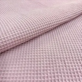 Bavlna s vaflovou väzbou old rose