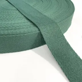 Popruh bavlna 4 cm dark old green