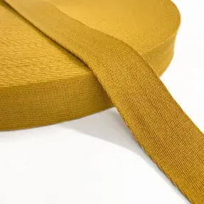 Popruh bavlna 4 cm ochre