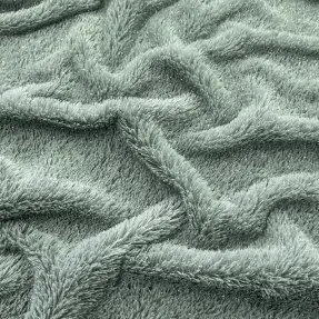 Umelá kožušina LUREX SILVER old green