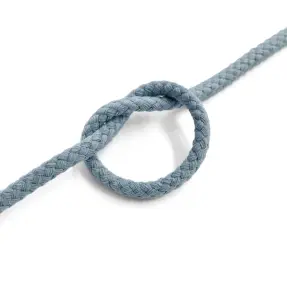 Bavlnená šnúra 5 mm baby blue