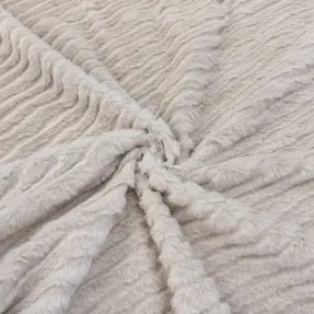 Umelá kožušina Stripes beige
